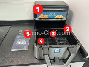 Cecofry Dual 9000 accesorios