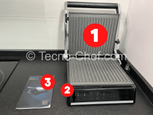 Cecotec Rock’nGrill Smart accesorios