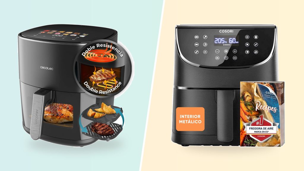 Cecotec Cecofry 6,5L vs Cosori Freidora 5,7L