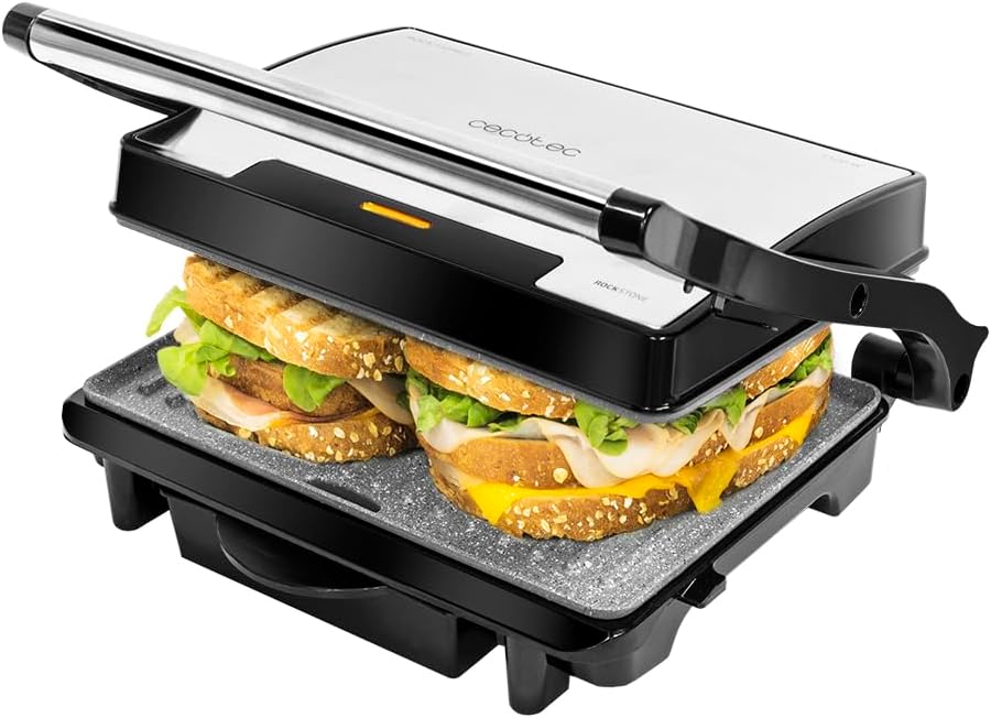 Cecotec Parrilla Eléctrica Rock'Ngrill 1500 Rapid