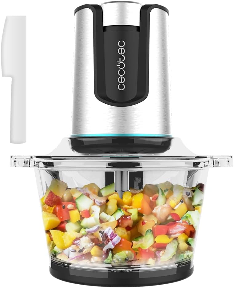 Cecotec Picadora Eléctrica de Alimentos Picadora ChopBeat 2000 Delhi G