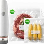 Envasadora al Vacío de Mano Inalámbrica USB-C con Depósito Visible