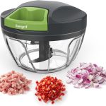 Ibergrif M501 Picadora Manual Picadora de Verduras con Cuerda Cocina